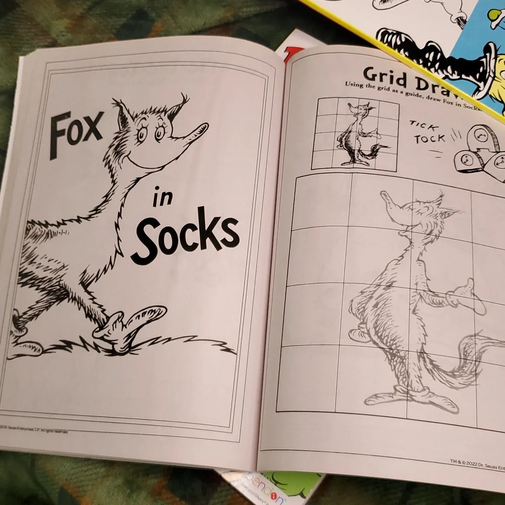 Dr. Suess Coloring and Activity‎ Book Set